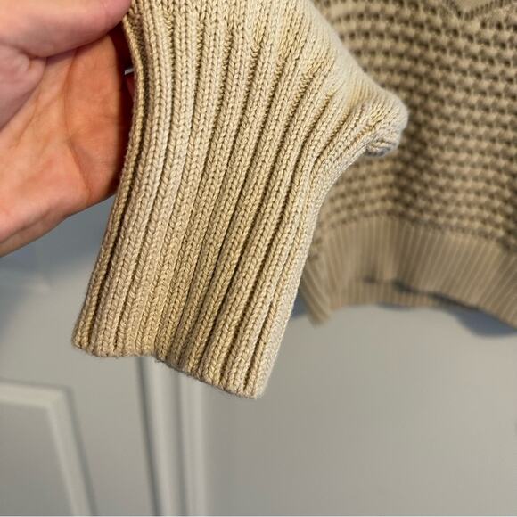 Lucky Brand Cream Bauble Sweater Medium - Picture 14 of 15